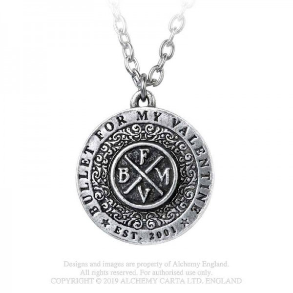 Bullet For My Valentine Disc Pendant 