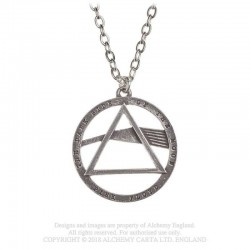 Pink Floyd Dark Side Prism Pendant Alchemy