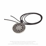 Red Hot Chilli Peppers Asterisk Circle Pendant 
