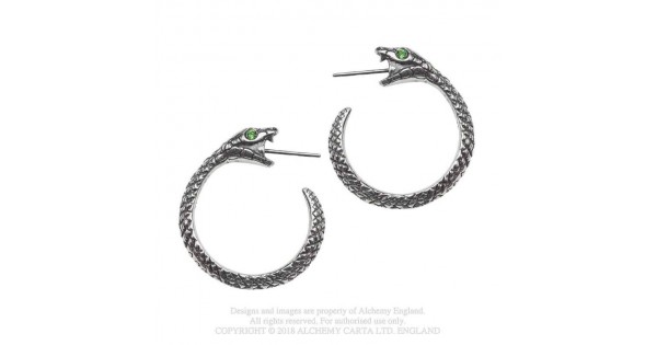 Orecchino ALCHEMY GOTHIC - Sophia Serpent