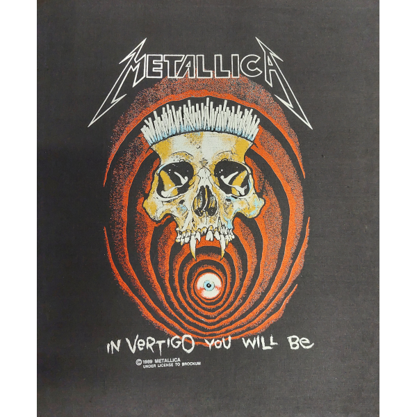 Back Patch Metallica In Vertigo You Will Be 