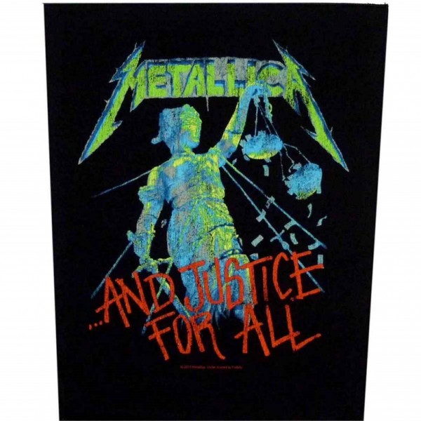 Back Patch Metallica and justice for all