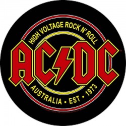 Round Back Patch AC DC