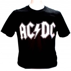 AC DC Square Punk Rock Metal Band T-shirt