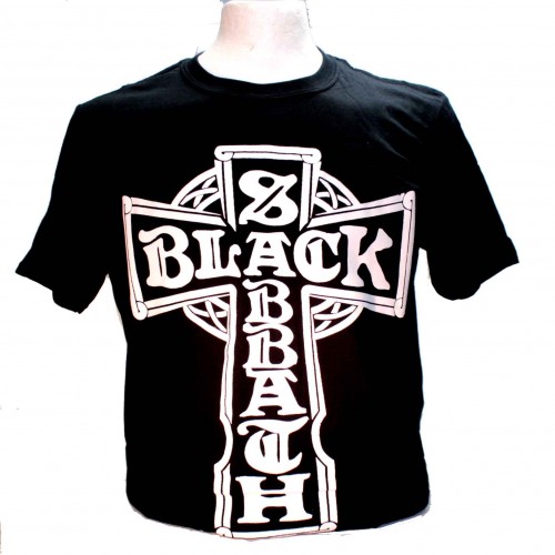 Black Sabbath Ozzy Osbourne Square Punk Rock Metal Band T-shirt