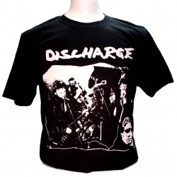 Discharge Square Anarcho Punk Rock Band T-shirt