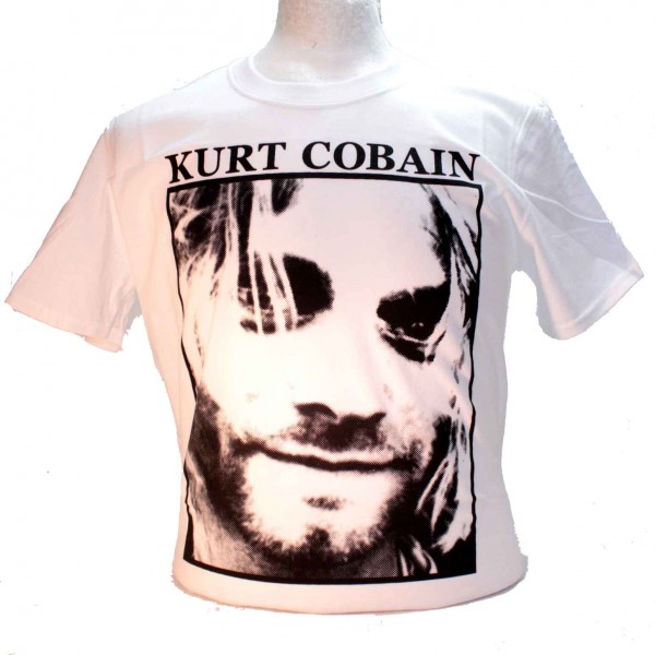 Kurt Cobain Nirvana Square Punk Rock Metal Band T-shirt