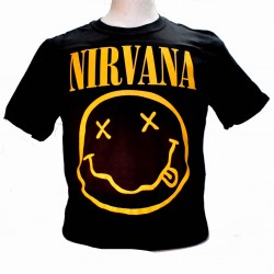 Nirvana Square Punk Rock Metal Band T-shirt