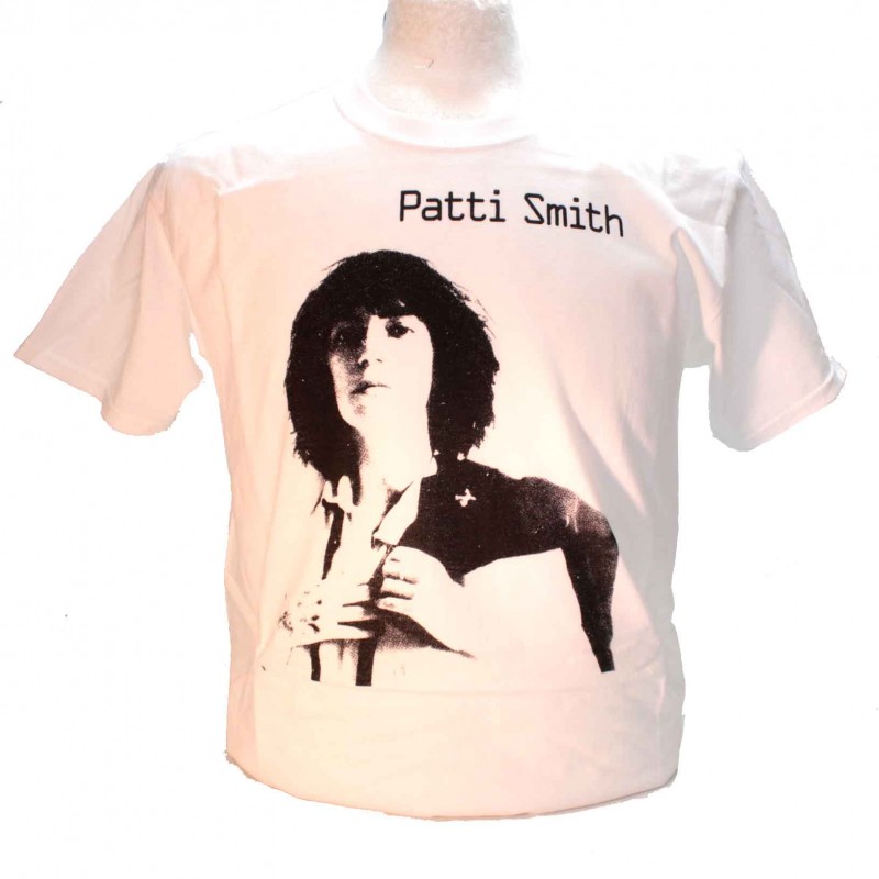 Patti Smith Square Punk Rock Goth Band T-shirt
