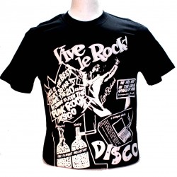 Sex Pistols Vive Le Rock Square Punk Rock Goth Band T-shirt