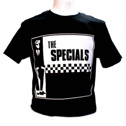 The Specials Black Square Punk Rock Goth Ska Band T-shirt