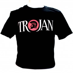 Trojan Records Square Punk Rock Metal Ska T-shirt