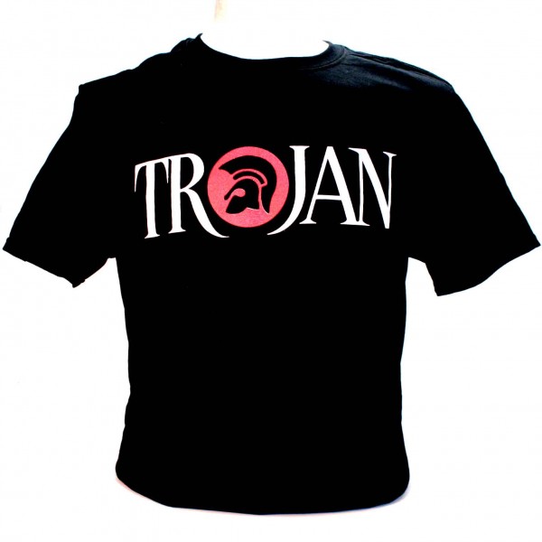 Trojan Records Square Punk Rock Metal Ska T-shirt