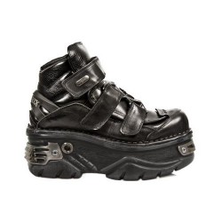 New Rock Boots - ANKLE BOOT METALLIC M-285-C3