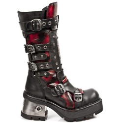 New Rock Boots - M.1021-C2 Ladies Metallic Boots 45 DAYS CUSTOM MAKE ONLY