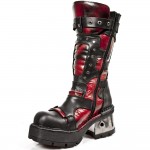 New Rock Boots - M.1021-C2 Ladies Metallic Boots 45 DAYS CUSTOM MAKE ONLY