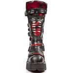 New Rock Boots - M.1021-C2 Ladies Metallic Boots 45 DAYS CUSTOM MAKE ONLY