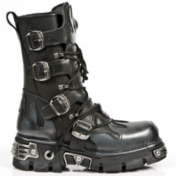 New Rock Boots - M.591-S2 Silver Flame Reactor Sole 