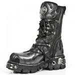 New Rock Boots - M.591-S2 Silver Flame Reactor Sole 