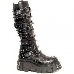 New Rock Boots - M.734-C1 Extreme Stud Strap Tower 65 DAYS CUSTOM MAKE ONLY