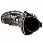 New Rock Boots - M.773-C1 Stud Strap Quilted Reactor 45 DAYS CUSTOM MAKE ONLY