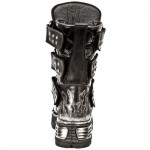 New Rock Boots - M.773-C1 Stud Strap Quilted Reactor 45 DAYS CUSTOM MAKE ONLY
