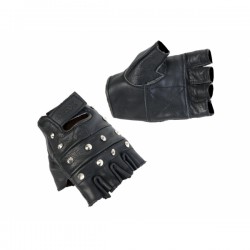 OSX - Drac -Studded Fingerless Gloves